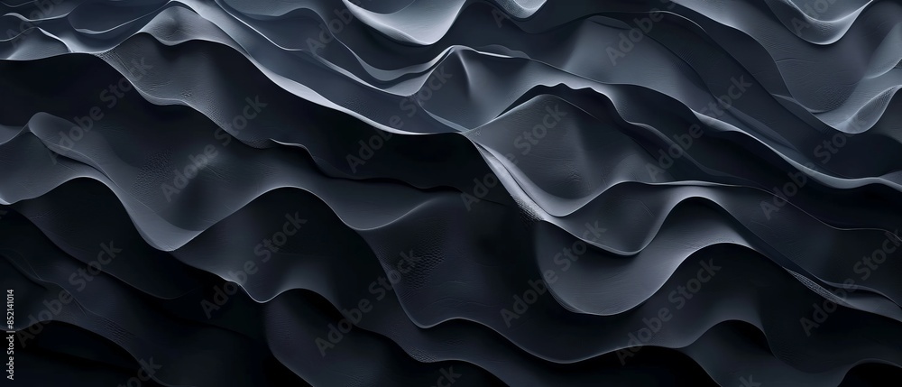 Poster abstract 3d design background with dark color. modern abstract background