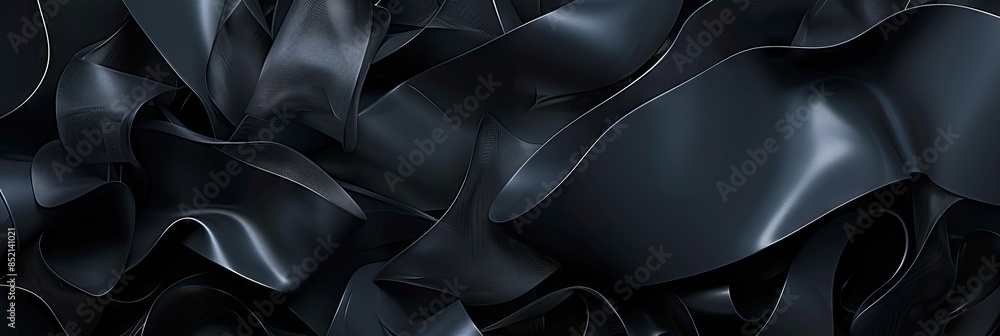 Poster abstract 3d design background with dark color. modern abstract background