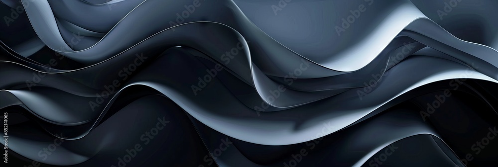 Poster abstract 3d design background with dark color. modern abstract background