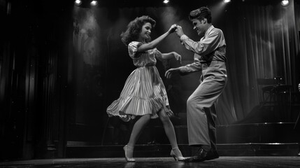 The twist - an iconic dance phenomenon originating in the late 1950s, defined by dynamic leg and body motions, spins, and jumps, set to the beat of rock and roll or rhythm and blues music