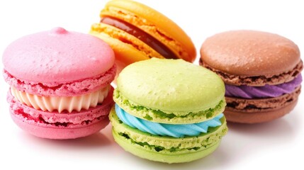 Fototapeta premium Vibrant macaroon