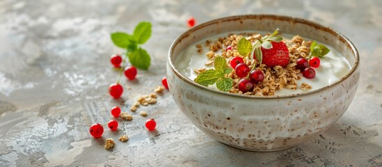 Breakfast with berries