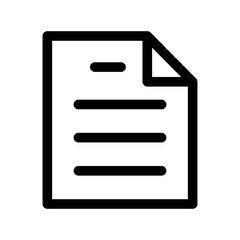 Document icon template