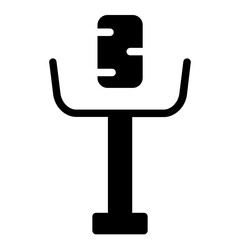 Device Electronic Microphone Glyph Icon