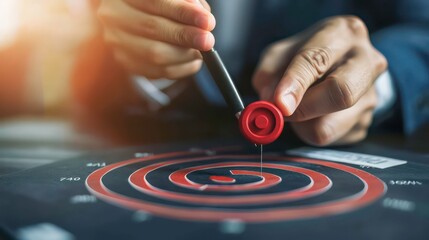 Business target marketing quality management with Quality Assurance, improvement, standardization, certification, compliance to regulations, service, and standards.