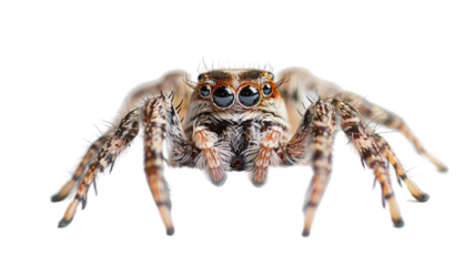 Spider on transparent background