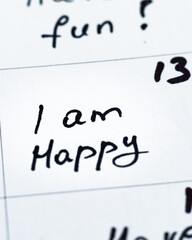 Concept for a positive month Photo