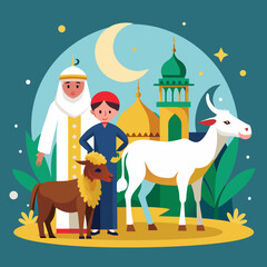 Eid Ul Adha Vector Design