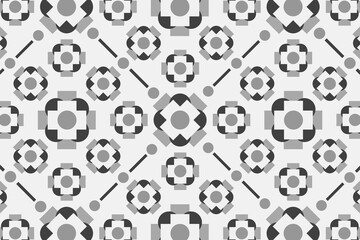 Gray scale geometric abstract pattern background