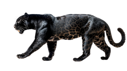 Panther on transparent background