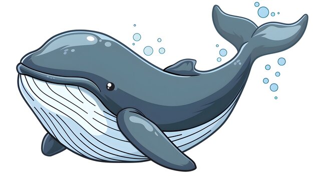 recommend clip art: whale cute cartoon