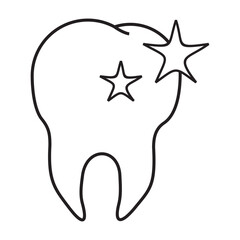 clean teeth icon vector design