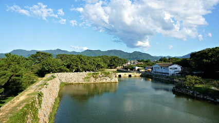 Fototapeta premium 萩城址内堀