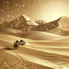 Golden Slopes: Snowboarding Adventures in Mountainous Terrains