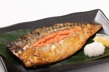 鯖明太子　焼き