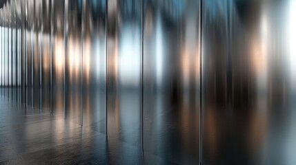 Attractive shiny or metallic backdrop