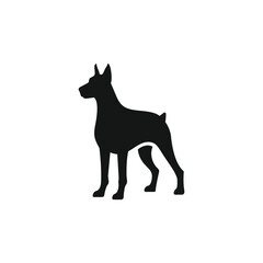 Dog icon vector. EPS 10 editable vector