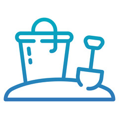 Sand Bucket Icon
