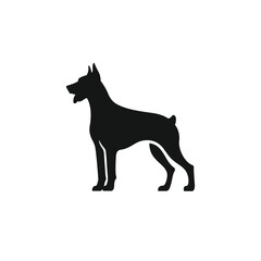 Dog icon vector. EPS 10 editable vector