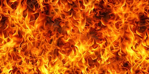 Abstract fire fiery flames inferno burning texture background