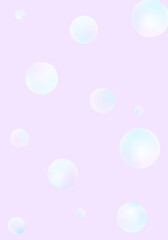 soap bubble purple