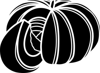 Pumpkin illustration vector