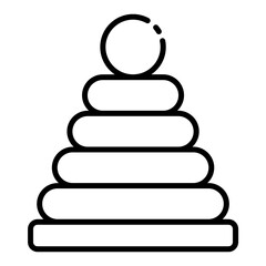Stacking Ring Toy icon