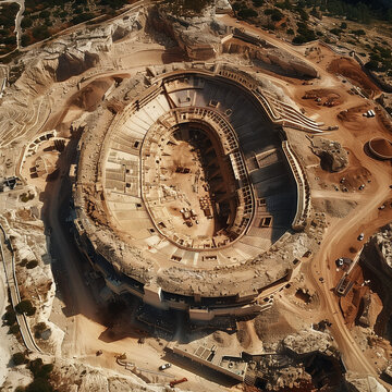 Anticipation Builds: Dolerite Stadium Under Construction for Major Sports Events