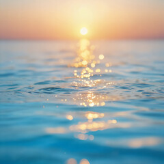 바다 물빛_Sparkling water in the sea