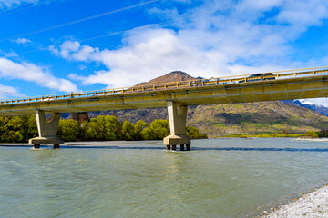 Shotover Bridge Queenstown, South Island New Zealand