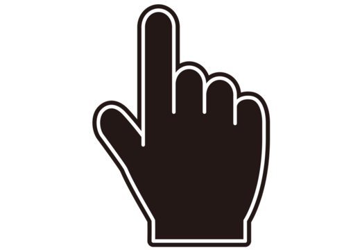 クリック,チェック,タッチ,おすすめ,注目,選ぶ,指,押す,注意,決定,案内,重要,選択,発見,検索,ピクトグラム,カーソル,ポインター,マウス,指す,記号,マーク,ワンポイント,シンボル,サイン,タップ,スワイプ,ポイント,手,人差し指,ゆび,イチ押し,スライド,アイコン,広告,ひらめき,チラシ,シンプル,プッシュ,開く,イラスト,ベクター,モノクロ