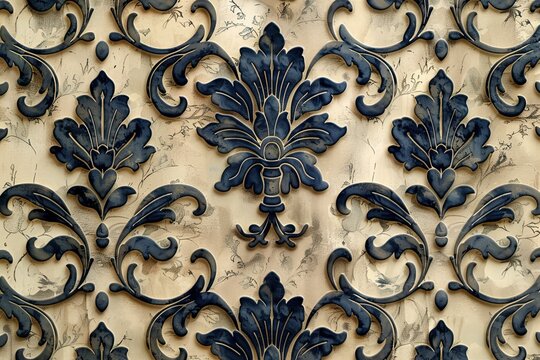 Elegance in Geometry: Intricate Pattern Wallpaper