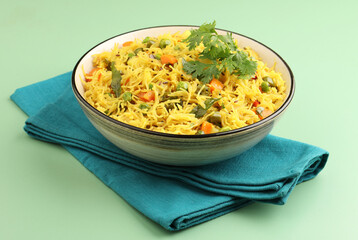 Semiya Upma or Vermicelli Uppuma or uppittu is a popular breakfast menu from south India.