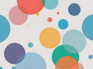 seamless background with circles