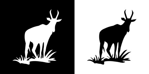Animal icon. Land animals. Sea beast. Insect icon. Black icon. Silhouette.