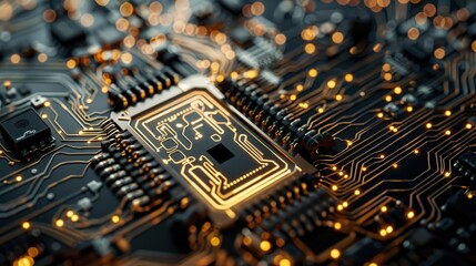 Intricate and complex quantum cryptography is bright gold in color