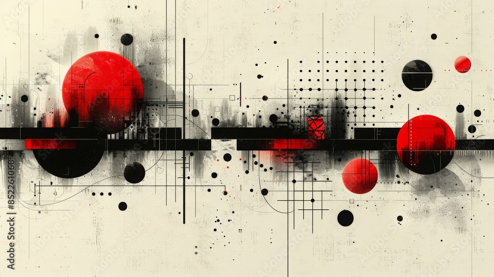 Poster a simple modern and stylish background that subtly includes addition symbols and numbers. use mainly