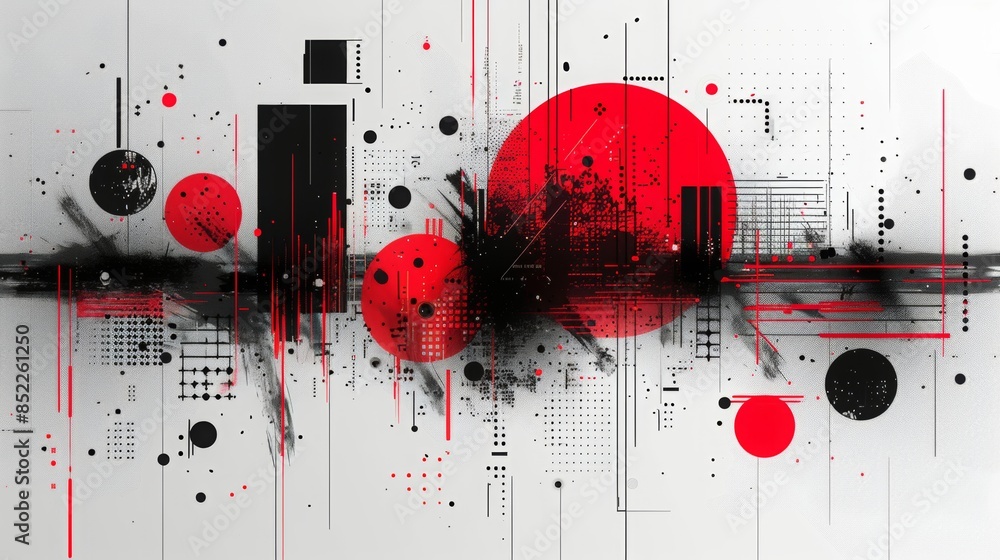 Poster a simple modern and stylish background that subtly includes addition symbols and numbers. use mainly