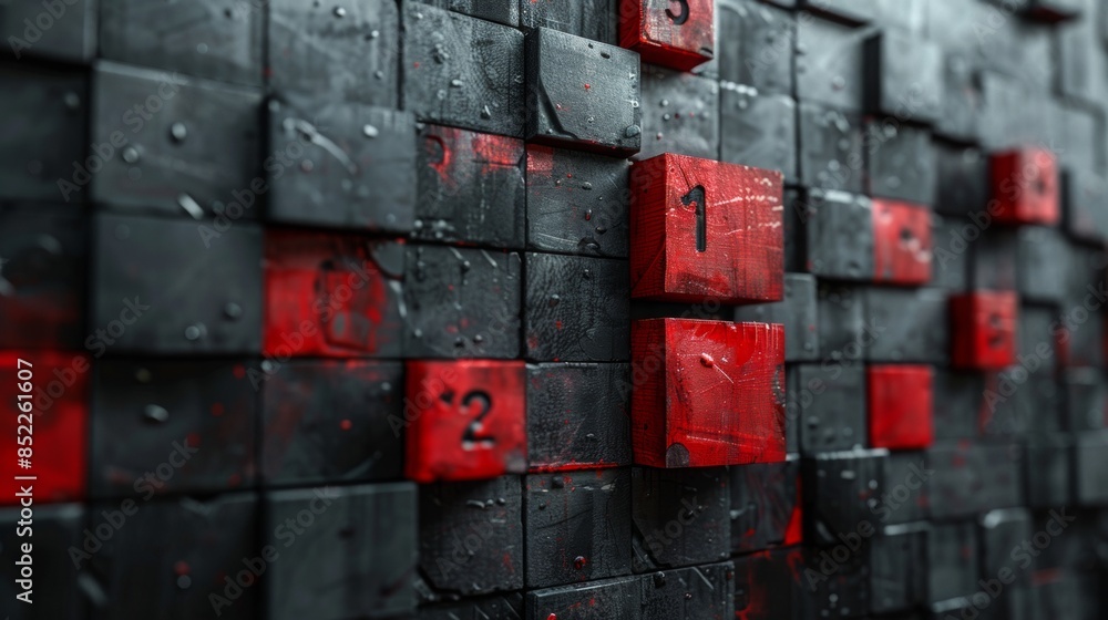 Poster a simple modern and stylish background that subtly includes addition symbols and numbers. use mainly