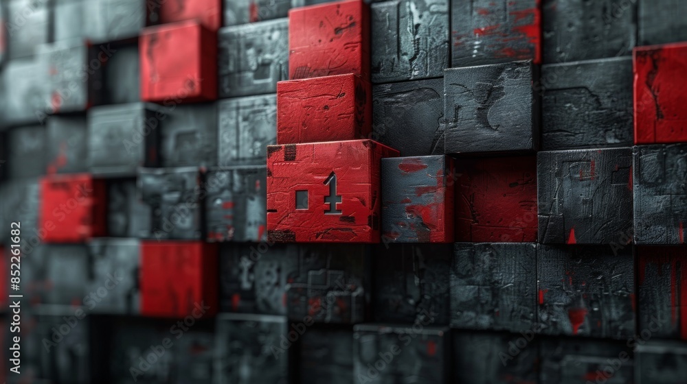 Poster a simple modern and stylish background that subtly includes addition symbols and numbers. use mainly
