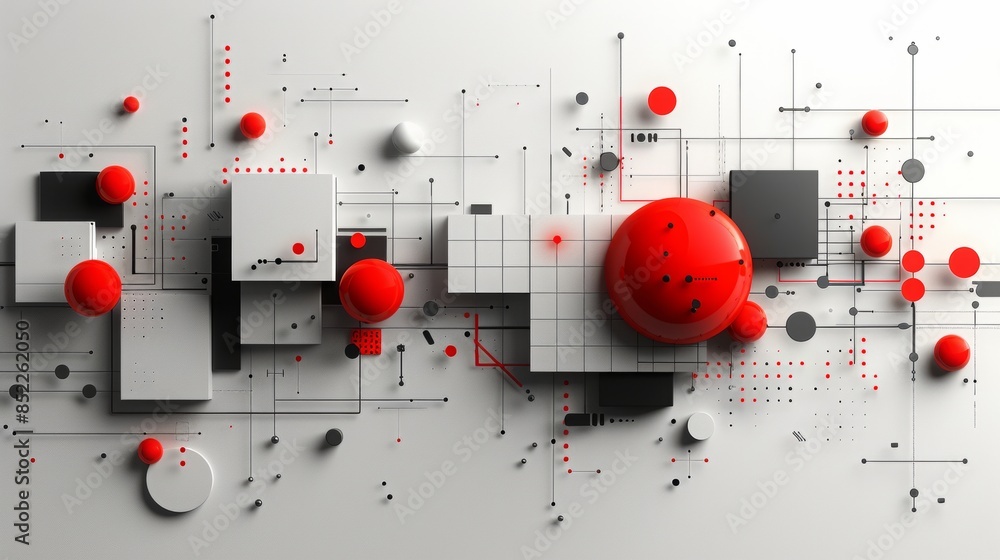 Poster a simple modern and stylish background that subtly includes addition symbols and numbers. use mainly