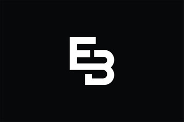 letter EB iconic modern vector logo icon symbol, letter EH HB  EB modern business logo, letter EB chain link logo, letter EB finance investment business logo, letter E water fountain logo, fountain