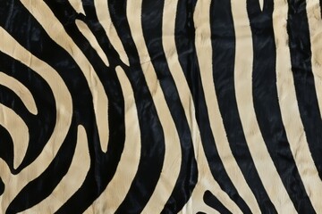 Abstract animal print mimicking zebra stripes