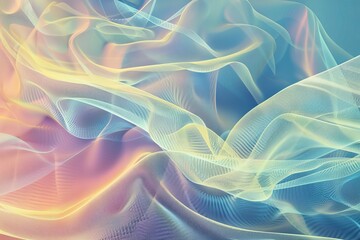 Fototapeta premium Abstract gradient mesh background with a dreamy feel 