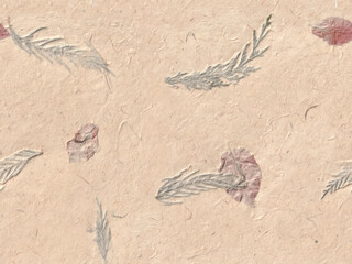 Seamless Himalayas Bhonswa petals paper texture.