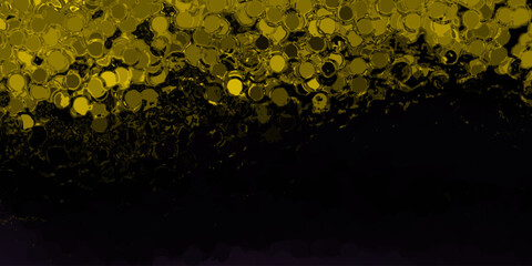 liquid black gold background, oil texture