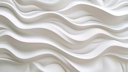 Fototapeta premium A white background with a wave pattern