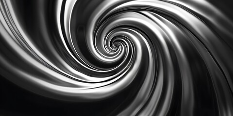Fototapeta premium black and white spiral