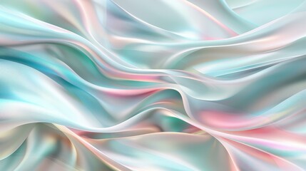 Vibrant green and pink pastel abstract shapes with smooth texture. Perfect for a modern K wallpaper.