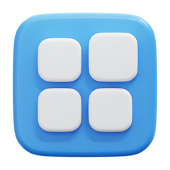 APPS 3D ICON ILLUSTRATION